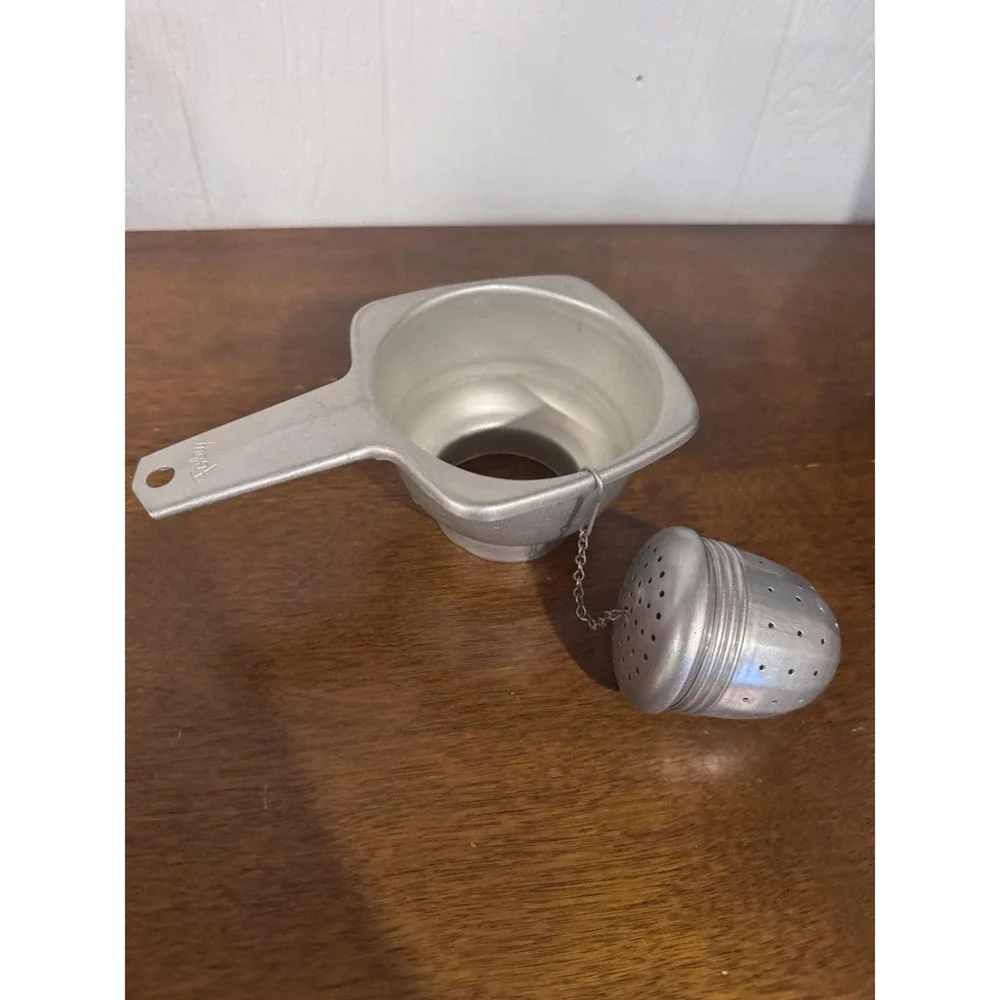 Vintage Kitchen Aluminum Utensil Foley Tea Infuser and Canning Funnel Homestead